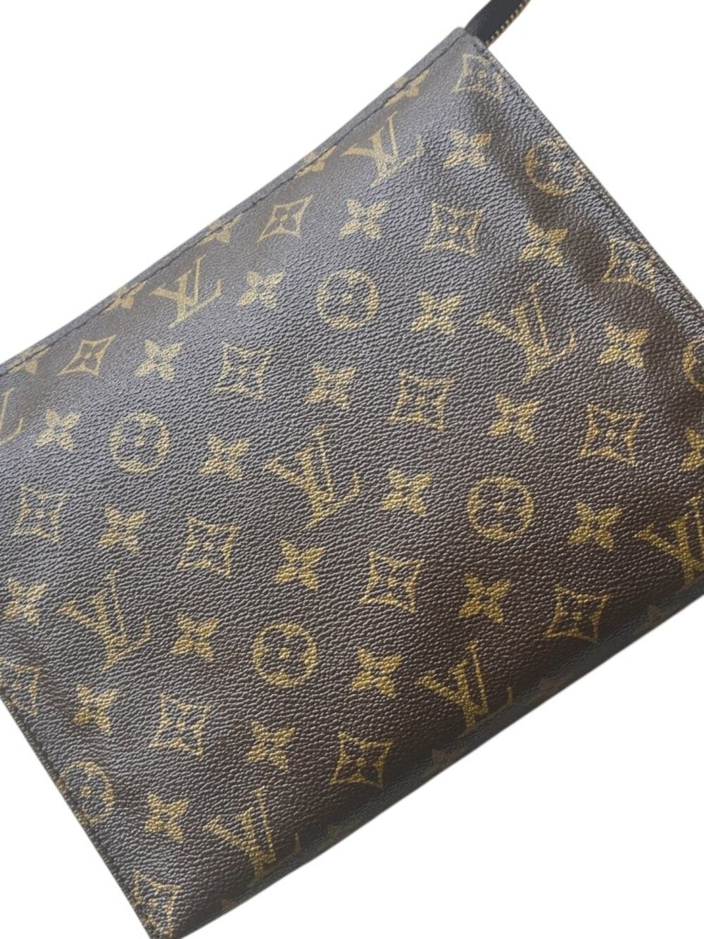 Louis Vuitton Toiletry Pouch 26 Classic Monogram Canvas And Leather - Picture 5 of 16